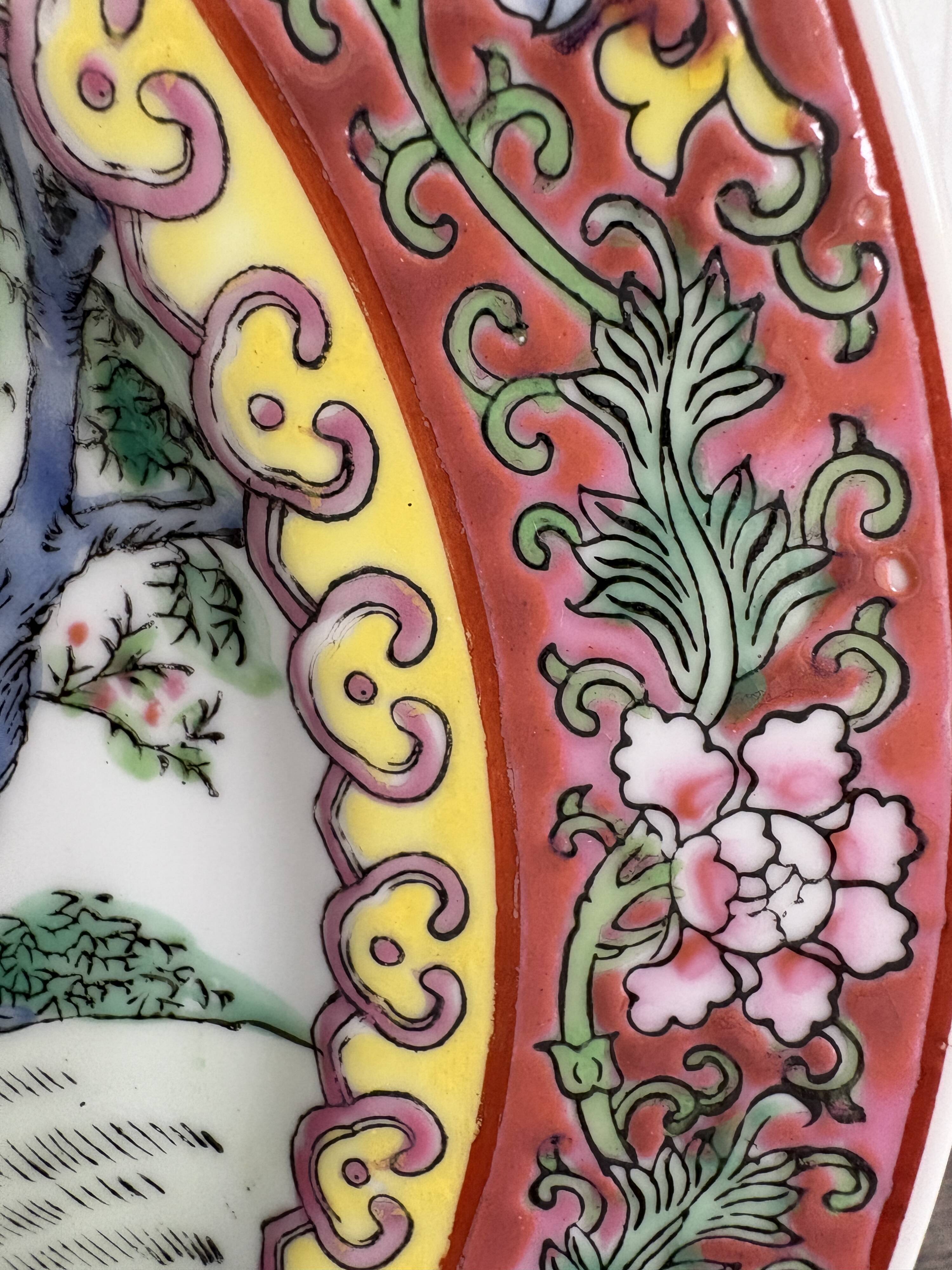 Chinese porcelain plate