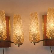Pair of Midcentury Wall Lamps Sego Armatur, Sweden, 1960s
