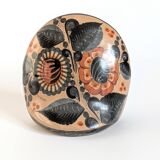 Large hibou Tonala | Céramique mexicaine des années 1970