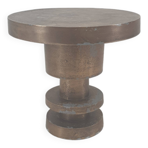 Round Metal coffee or