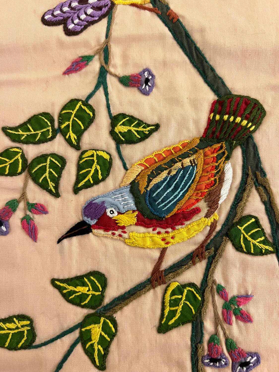 Vintage patchwork au fils d'indra 1970