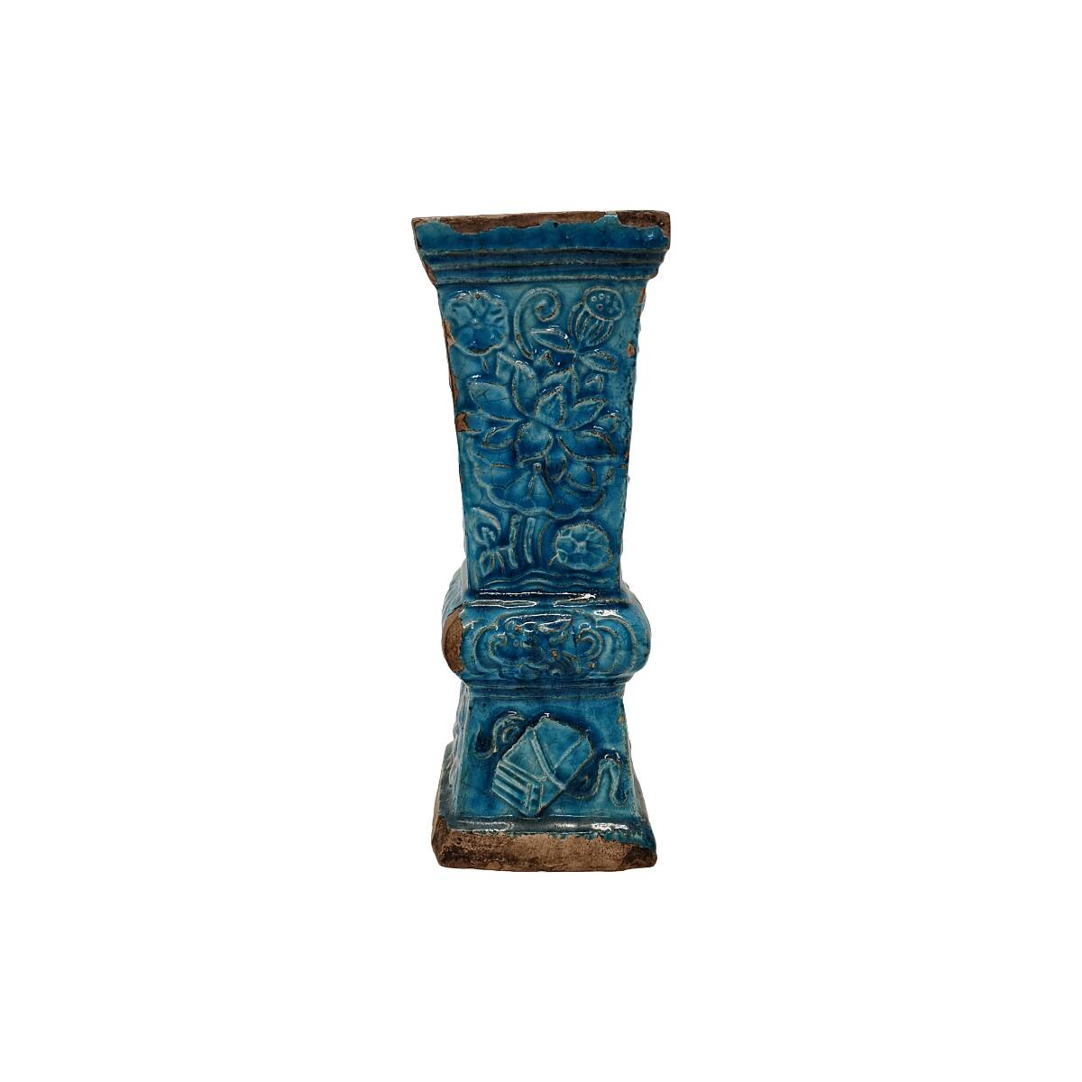 Chinese Ceramics Gu Vase Ming Dynasty, mid 1600s