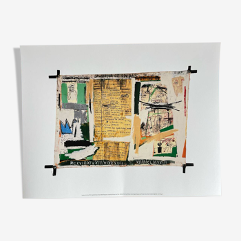 Jean Michel Basquiat (1960-1988), Jawbone of an Ass,1982, Copyright Estate of Jean Michel Basquiat, Licensed by Artestar New York, Printed in the UK