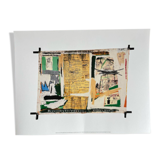 Jean Michel Basquiat (1960-1988), Jawbone of an Ass,1982, Copyright Estate of Jean Michel Basquiat, Licensed by Artestar New York, Printed in the UK