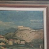 École moderne du xxe siècle - huile sur toile - 54,5 x 65,5 cm