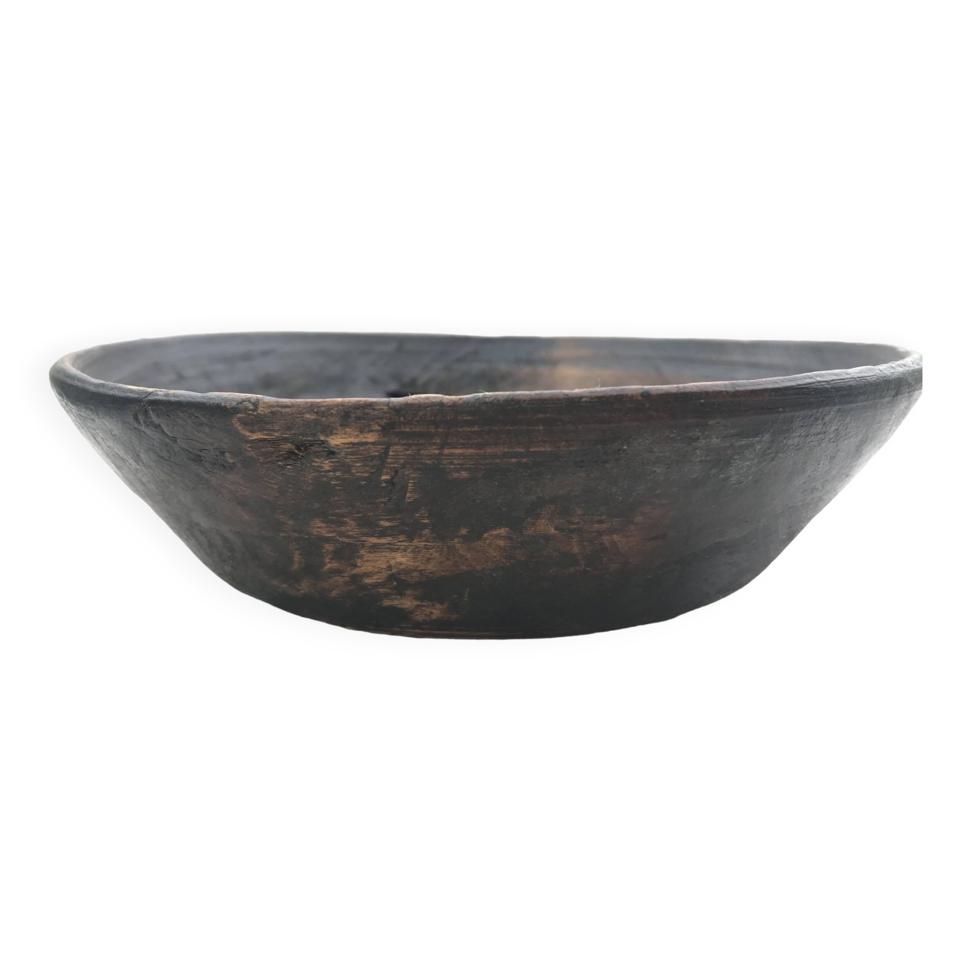 Antique wooden bowl