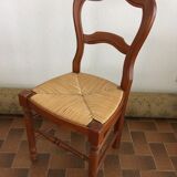 Set of 2 Baumann straw chairs