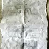 Glass and metal pendant light, Ulysses' garden