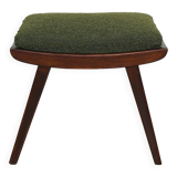 Green olive Art Deco stool seat - 1960s