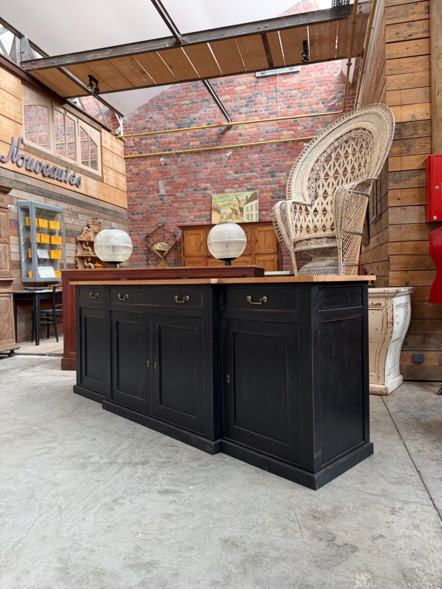Large patinated sideboard from the 1950s.