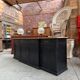 Large patinated sideboard from the 1950s.