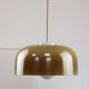 Space Age Brown Pendant Lamp from Guzzini, 1960s