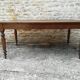 Oak farm table with two extensions