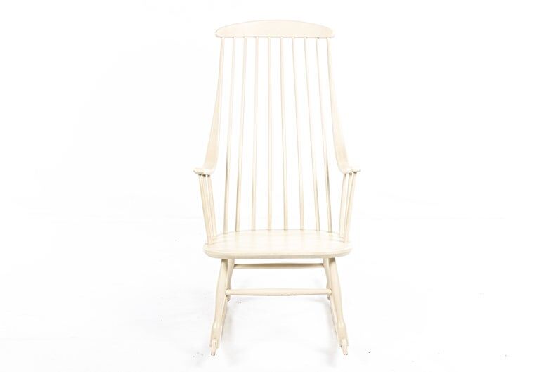 Rocking-chair by Lena Larsson for vintage Swedish Nesto circa 1960