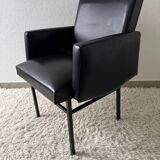 Black armchair, 50s design