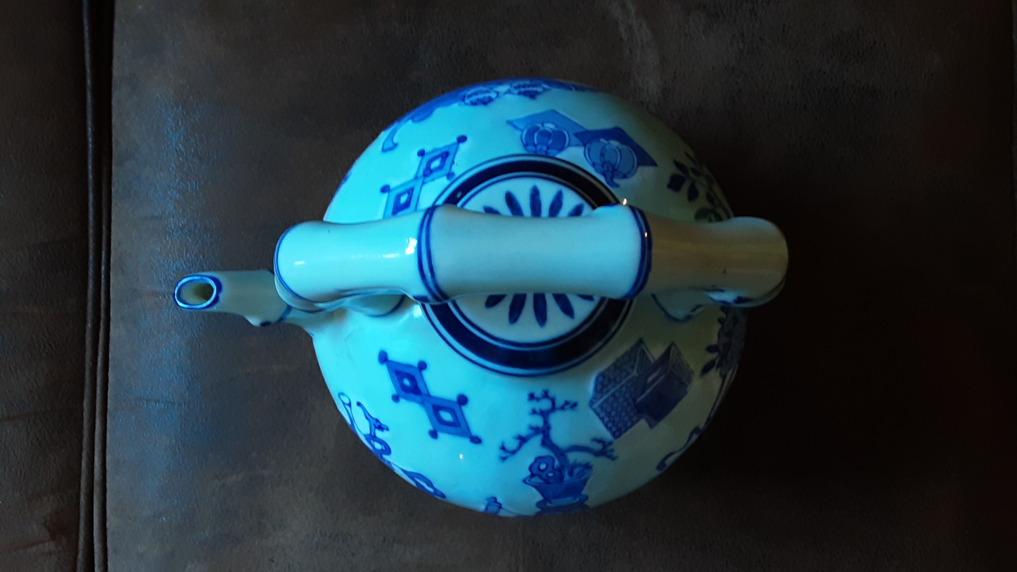 Large Asian teapot