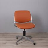 Vintage 1960s desk chair "dsc 106" design by g piretti for anonima castelli