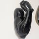 "Haltere" ceramic enamel wall light by Jean Claude Peiré from the 1980s.