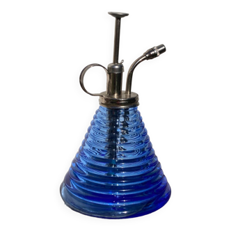 Blue glass plant sprayer