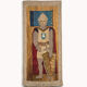 Mid-century norman knight wool wall hanging