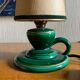 Ceramic bedside lamp 1950