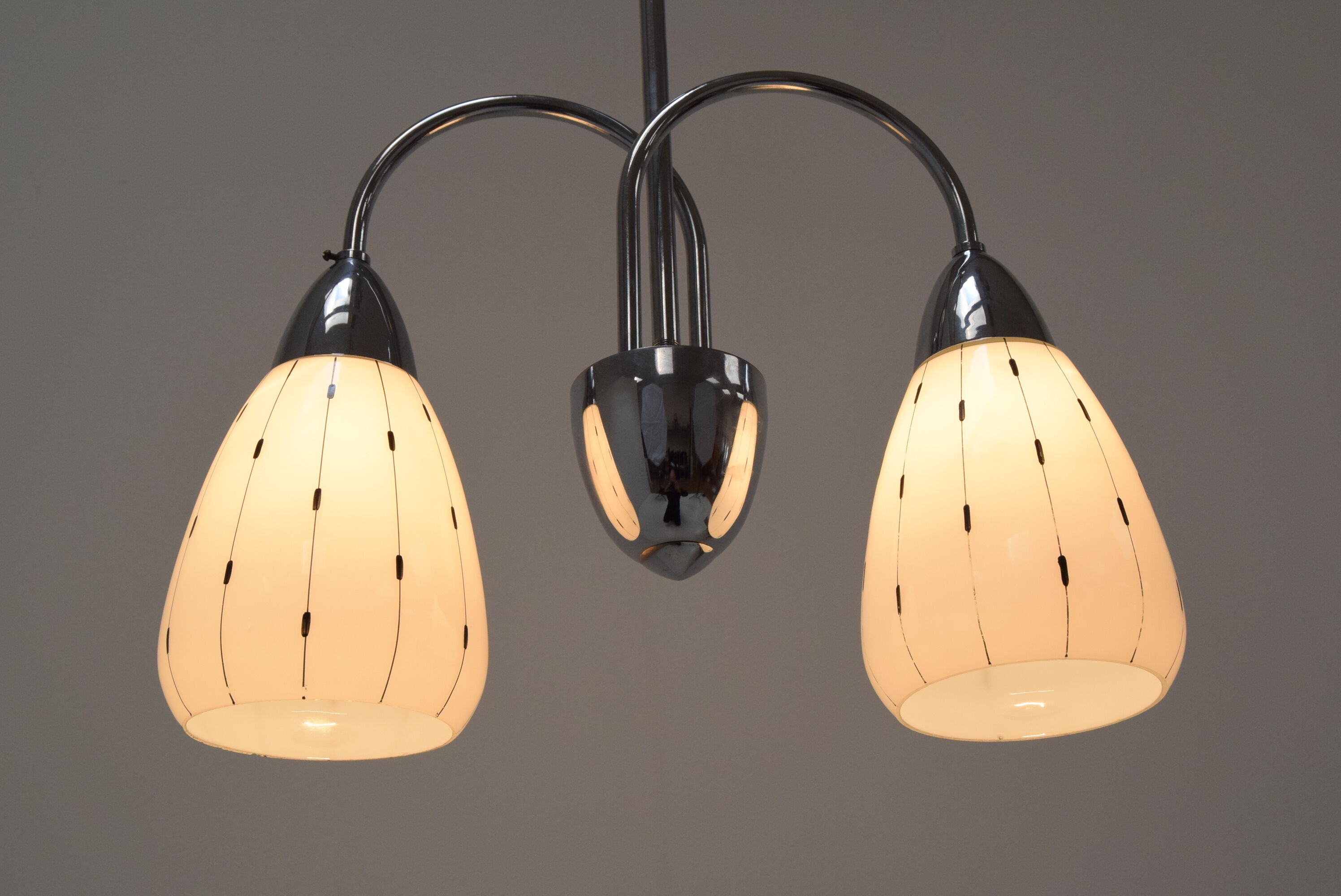 Mid-century Chandelier/Instala Decin,1960's
