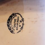 Large Terre de Fer dish. Salins