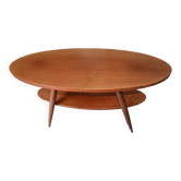 Vintage Scandinavian teak coffee table