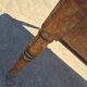Antique French kitchen table 127 x 83 cm with drawer rustic