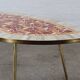Artist mosaic table K. Theessen coffee table vintage