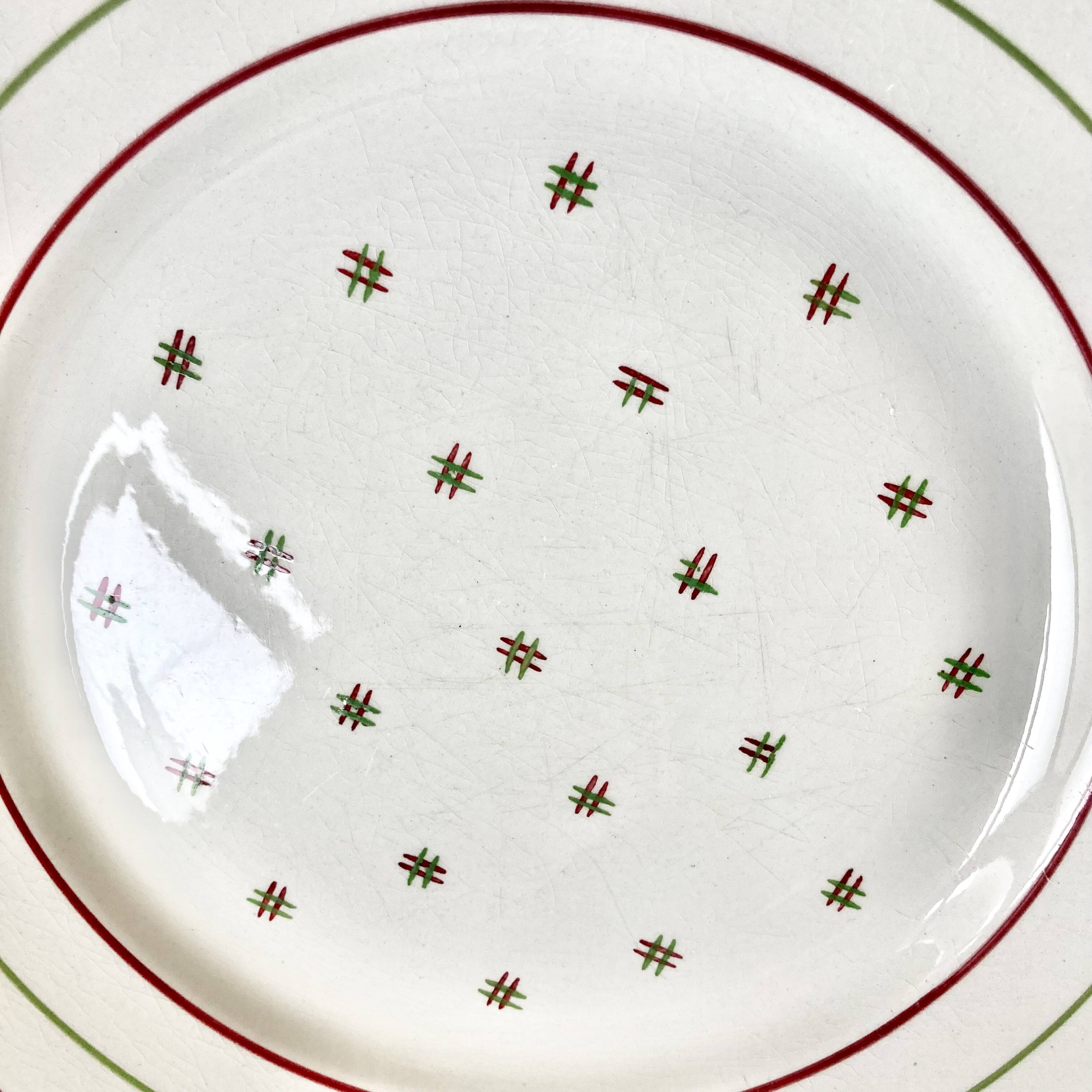 4 Luneville 50s flat plates