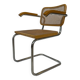 Chaise Cesca B64 avec accoudoirs par Marcel Breuer Design