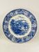 Large Deep Round Plate Villeroy and Boch Burgenland Model Blue