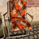 Pair of vintage deckchairs