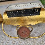 Paire d'appliques muraies en laiton doré 1970