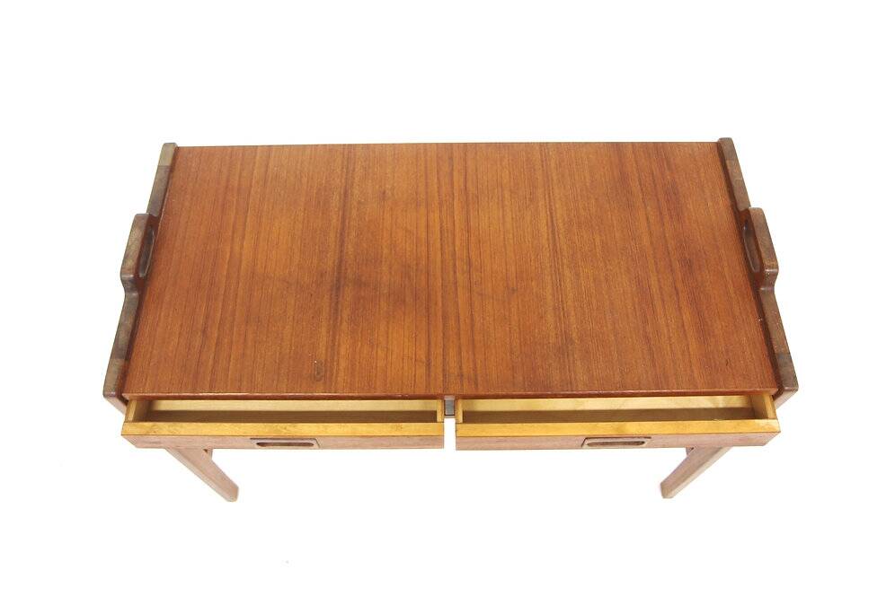 Scandinavian teak console, Sweden, 1960