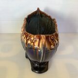 Old earthenware planter vase Belgium