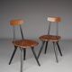 Pirkka chairs by Ilmari Tapiovaara for Laukaan Puu. 1950s.