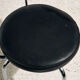 Fauteuil pivotant tubulaire style Bauhaus