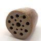 Flower vase signed in stoneware, 1960s.