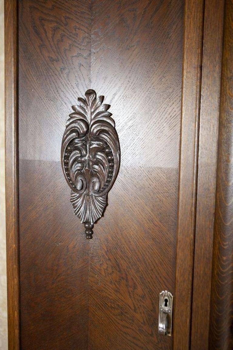 Oak Bookcase in Brown, 1930s