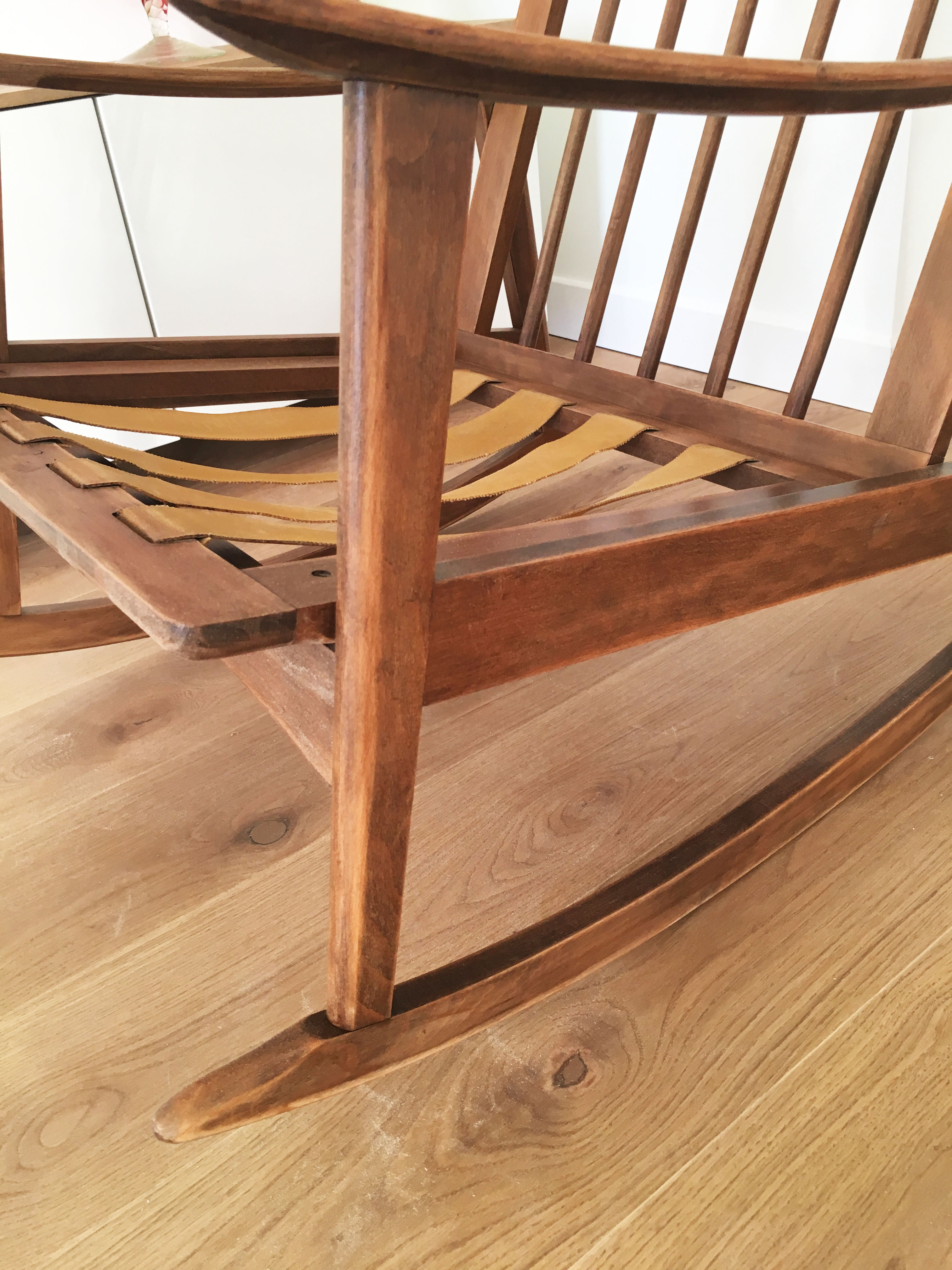 Scandinavian rocking chair 1960