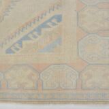 Oushak Vintage Turkish Wool Carpet sku 1150