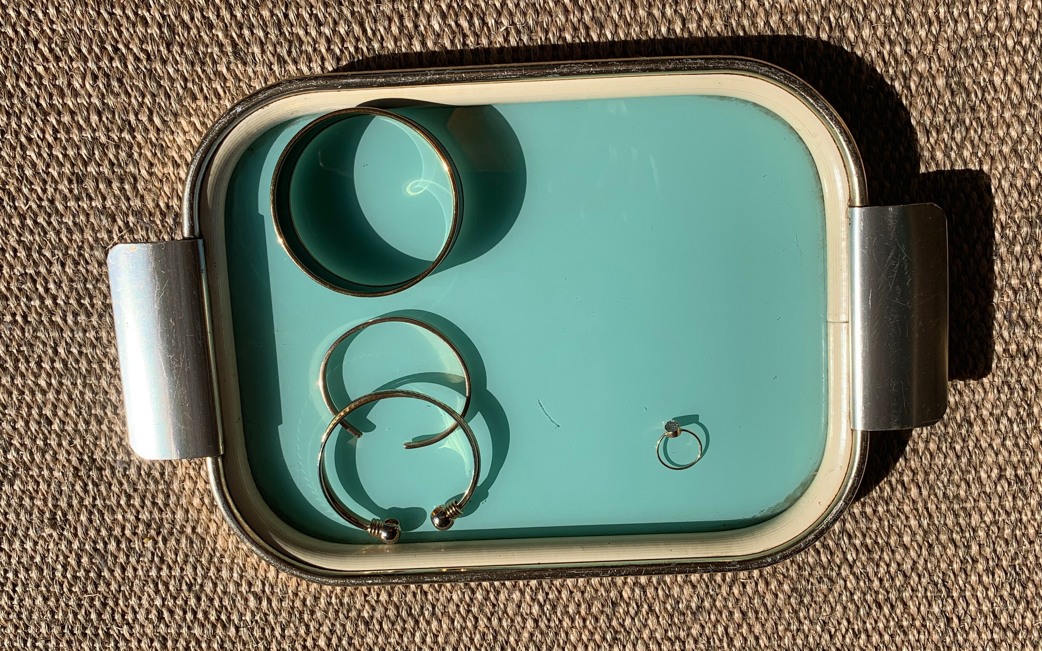 Plateau formica year 50-60 pastel