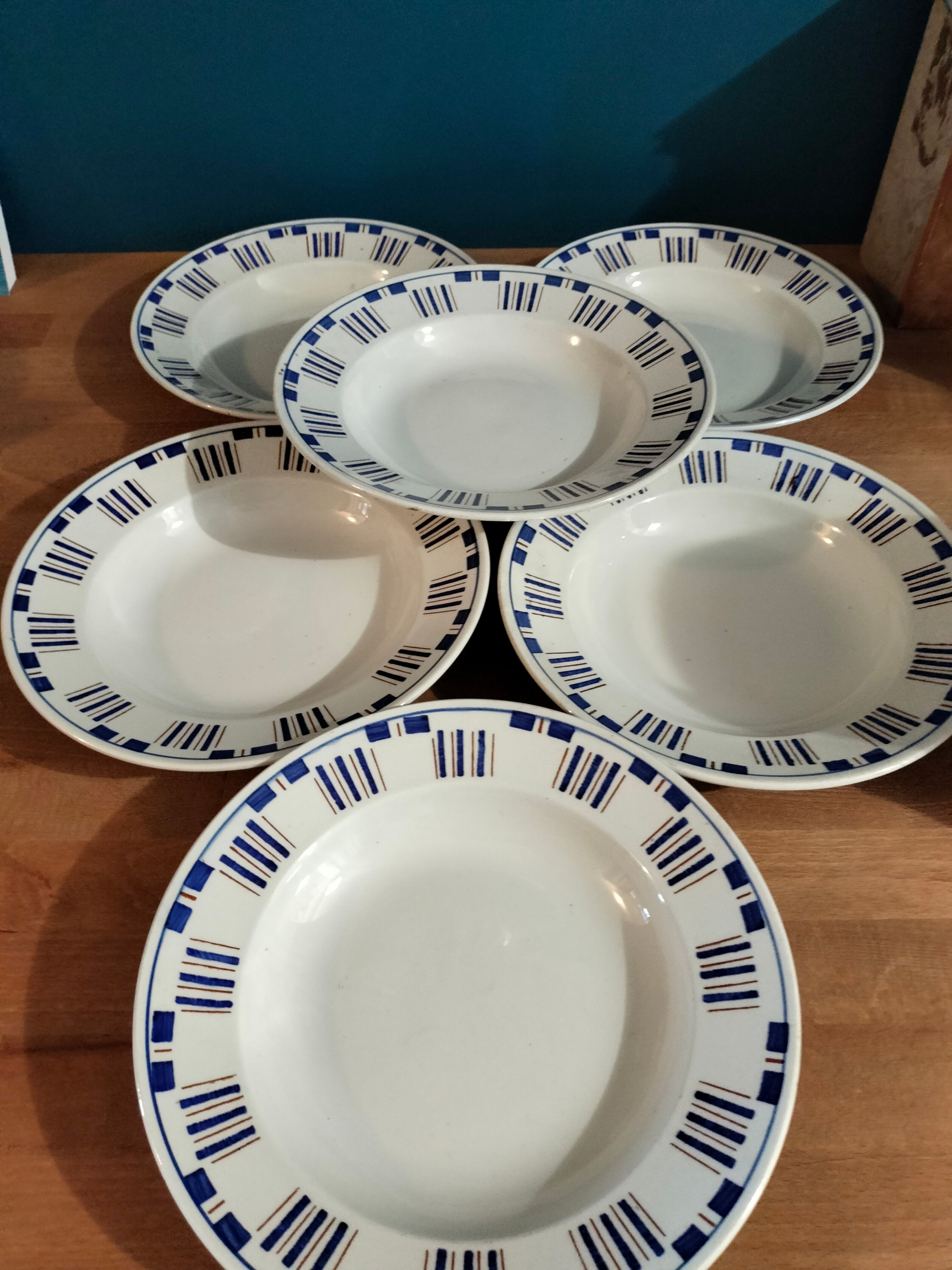 Assiettes Lunéville