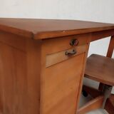 Vintage desk + chairs