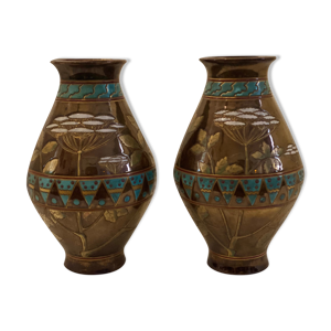 Paire de vases éminmés