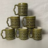6 mugs 70'