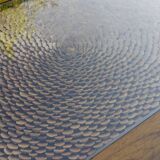 Roméo Rega Coffee Table, Pine Scales, Vintage 1970 Design