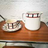 Ceramic pitcher Basque decoration